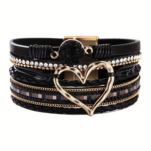 Boho Multi-Layer Leather Bracelet
