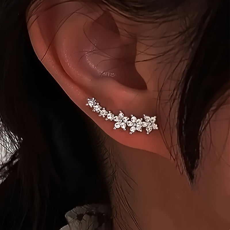 Timeless flower earrings