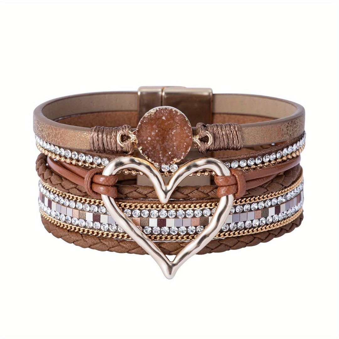 Boho Multi-Layer Leather Bracelet