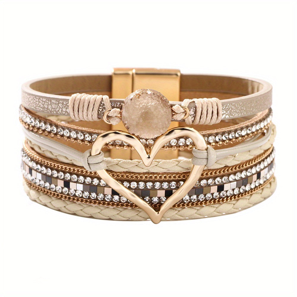 Boho Multilayer Leather Bracelet