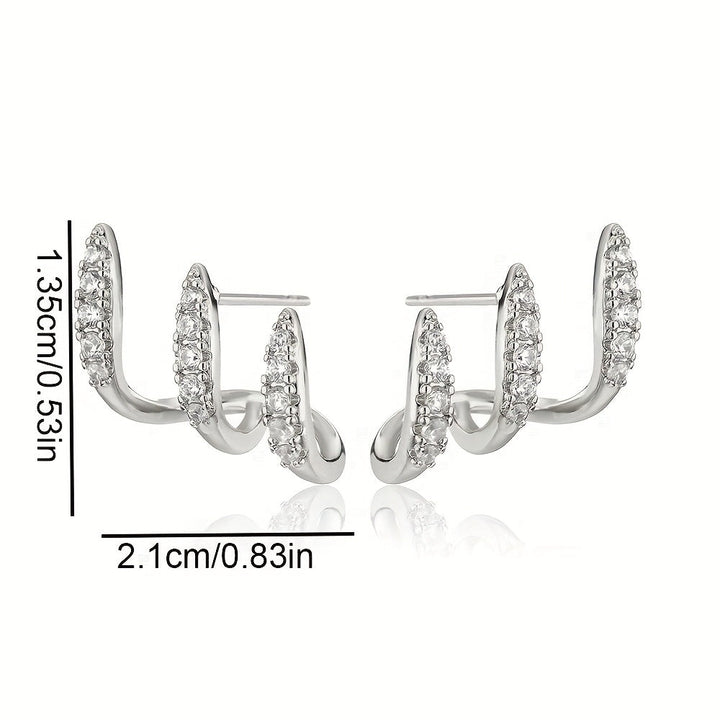 Elegant Triple Earring