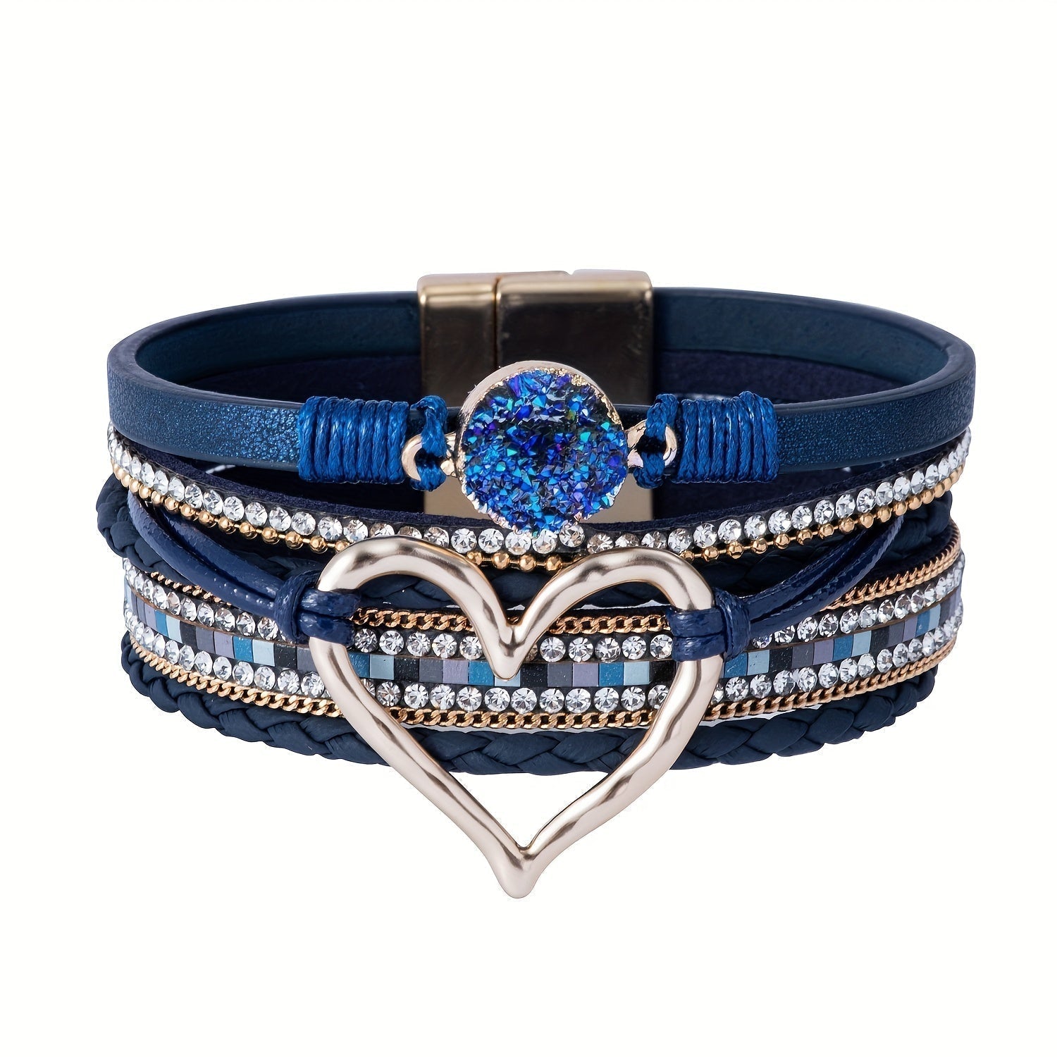 Boho Multilaags Leren Armband