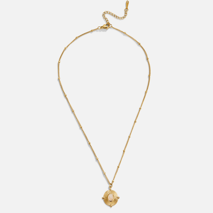 Vintage Monique Necklace with Stone