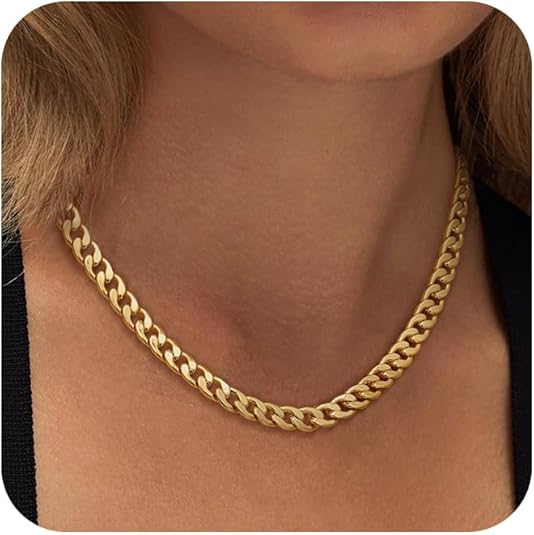 Chunky Cuban link necklace
