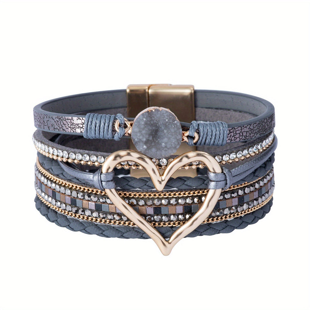Boho Multi-Layer Leather Bracelet