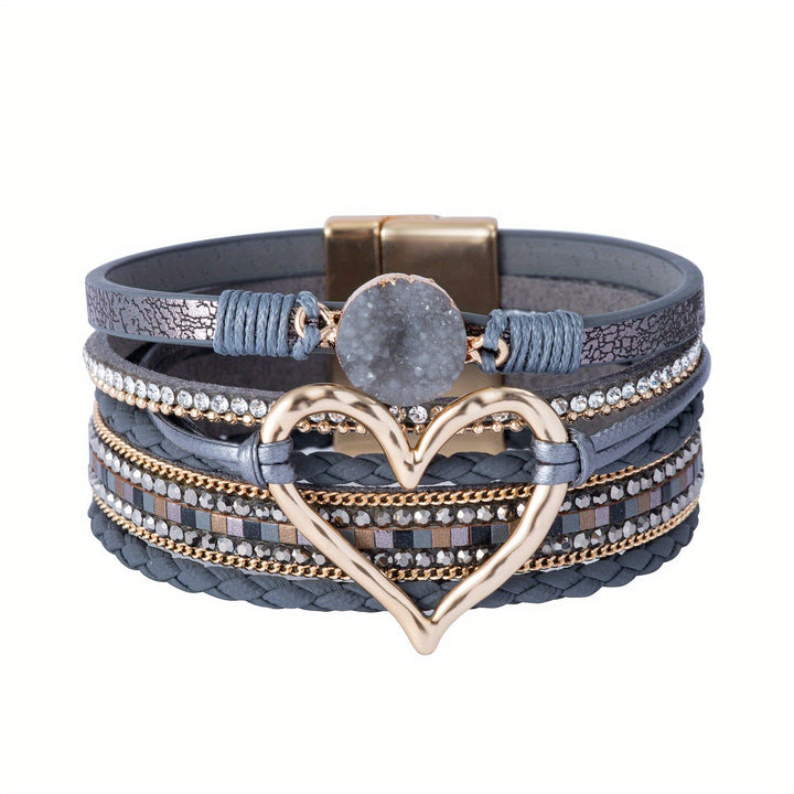 Boho Multi-Layer Leather Bracelet