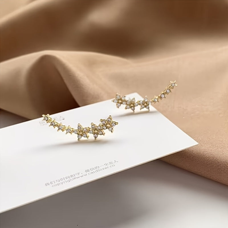 Timeless flower earrings