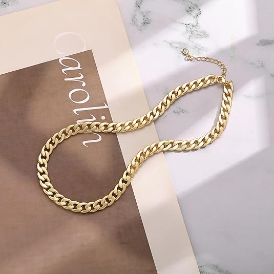 Chunky Cuban link necklace