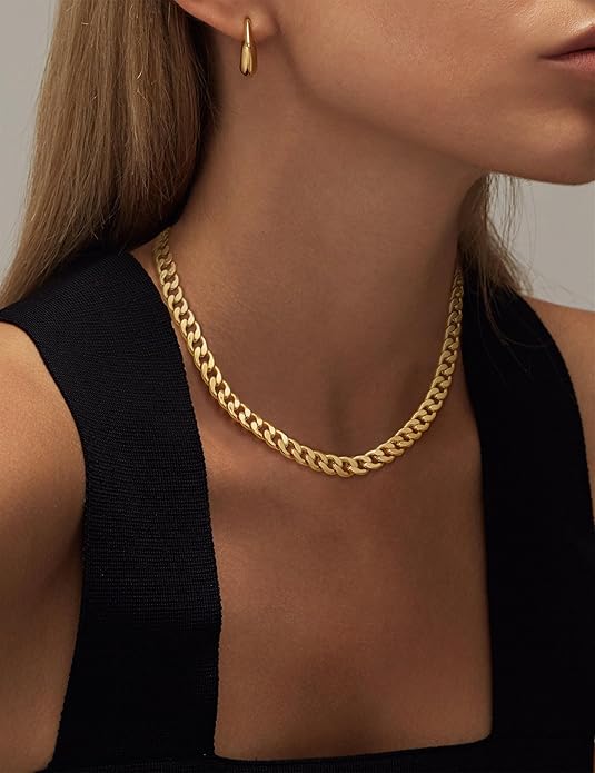 Chunky Cuban link necklace