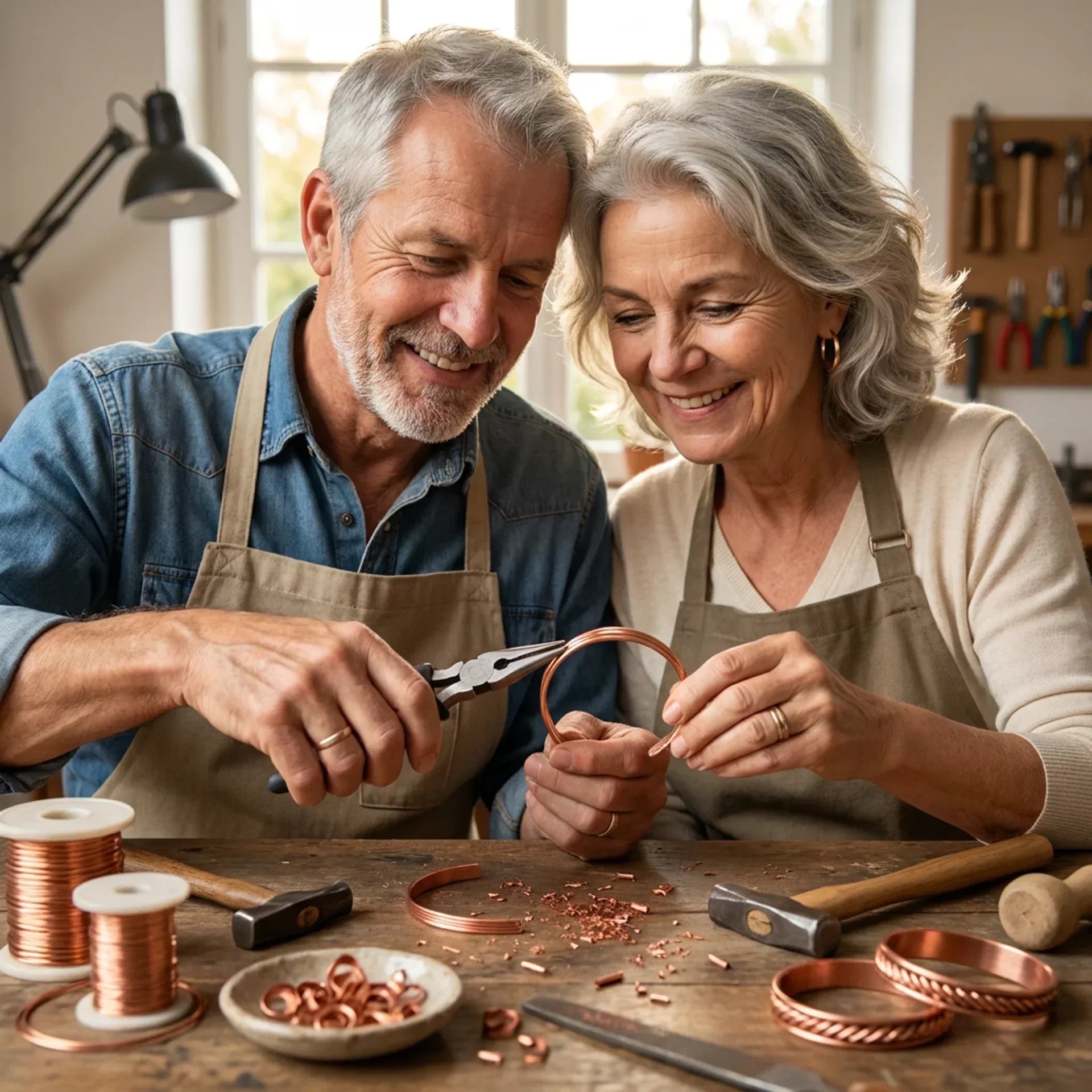Chaff Copper Bracelet