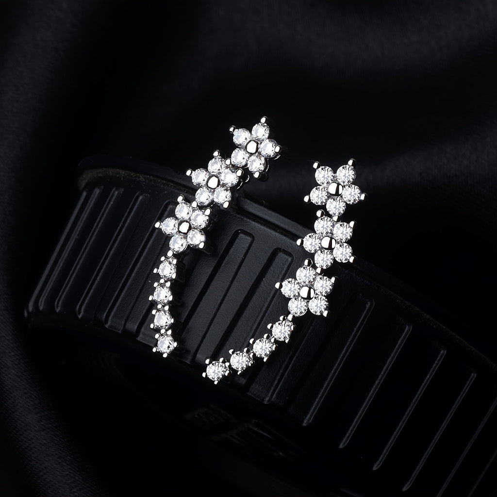 Timeless flower earrings