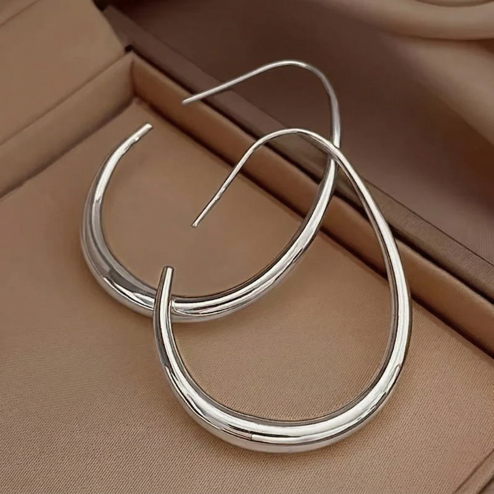 Gold Antique Hoop Earrings