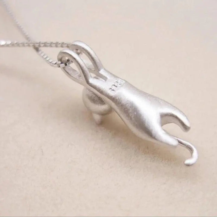 Cute Necklace with 925 Silver Pendant