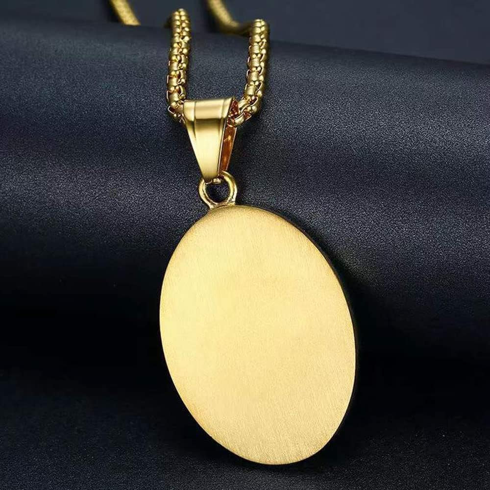 Gold Plated Virgin Mary Necklace