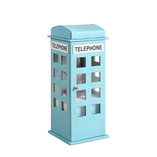 Jewelry Box, British Telephone Design, Pastel Blue