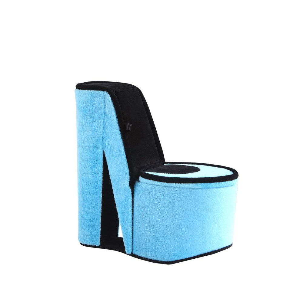 Jewelry Box, High Heel Shoe Design, Turquoise Velvet