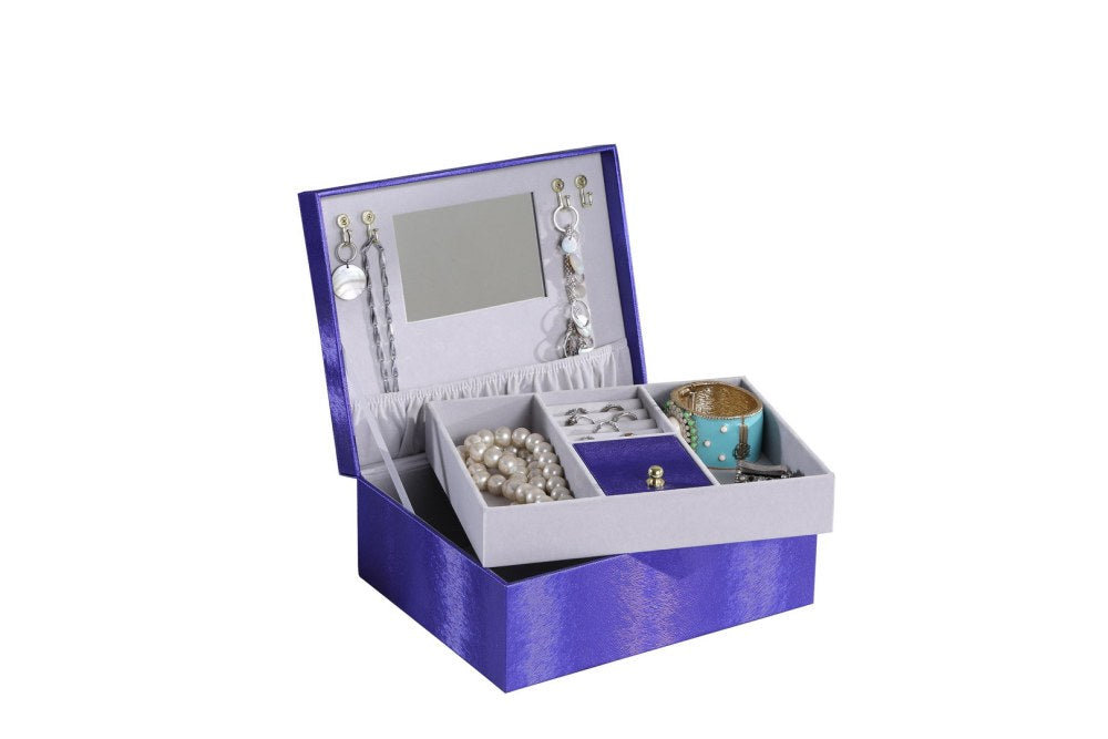 Jewelry Case, Azure Blue