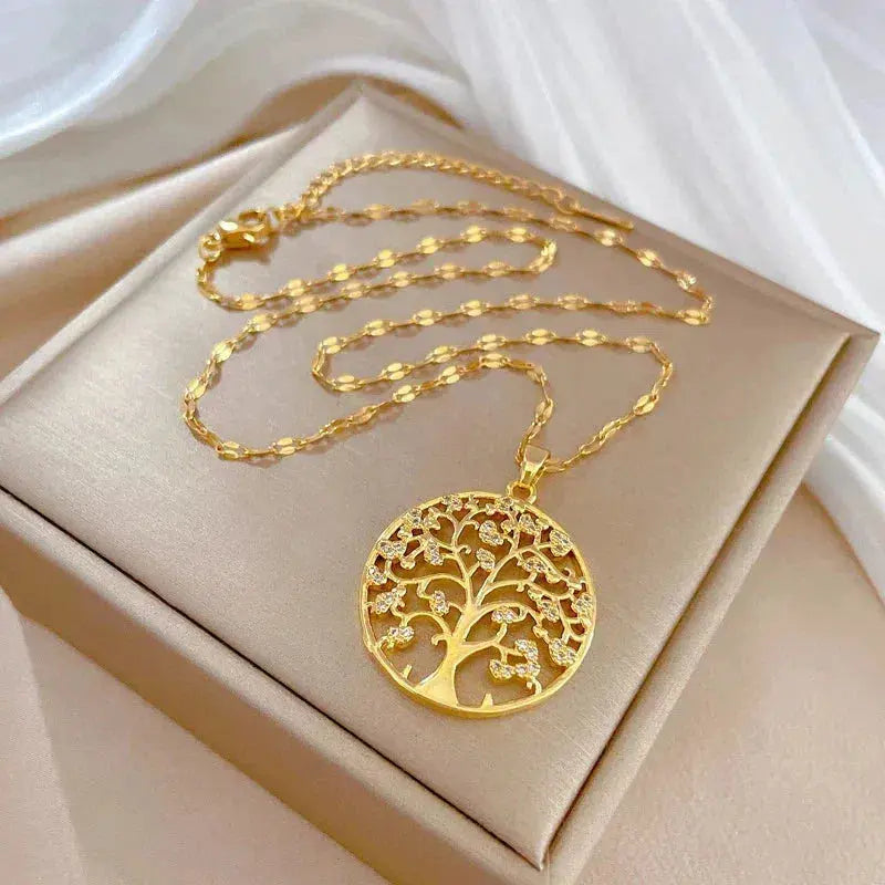 Tree of Life Gold Pendant