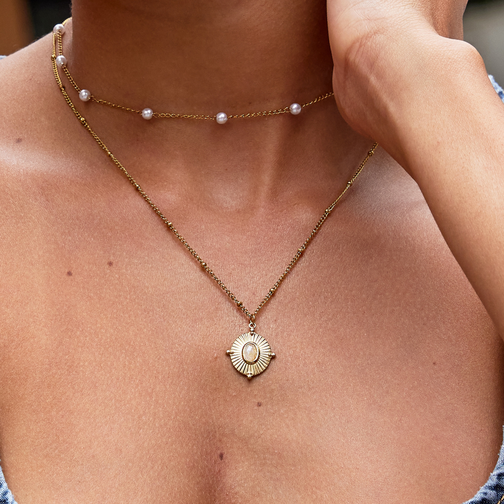 Vintage Monique Collier met Steen