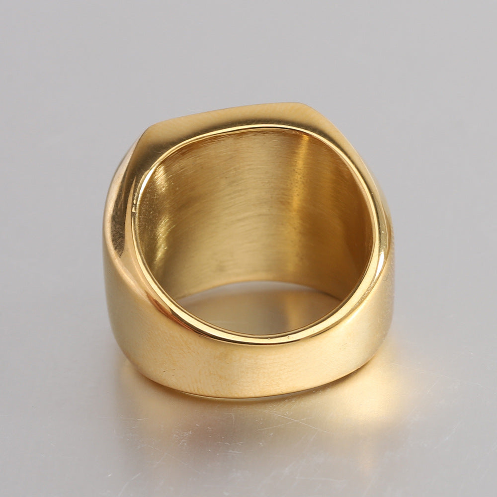 Initial Ring | Gold
