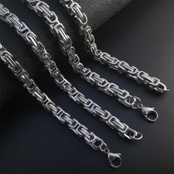 Korvin Byzantine Necklace | White Gold