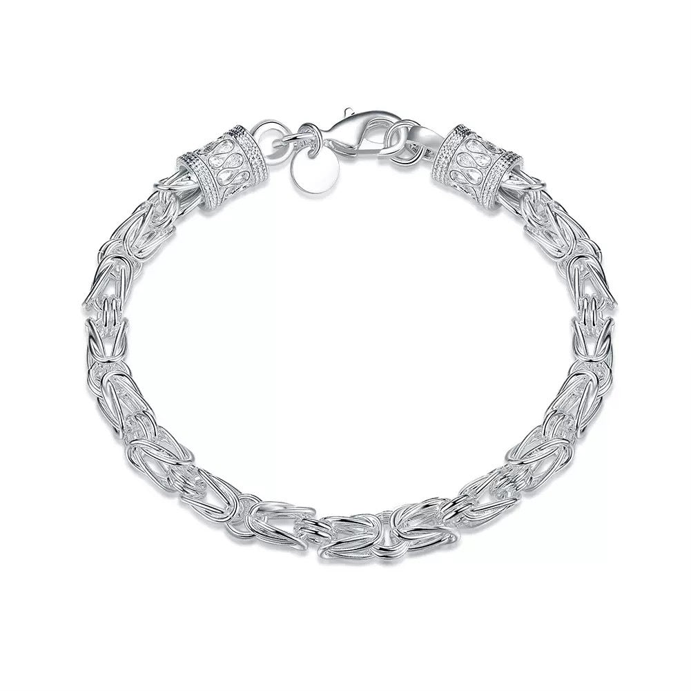 Maximus Royal Weave Armband | Wit Goud