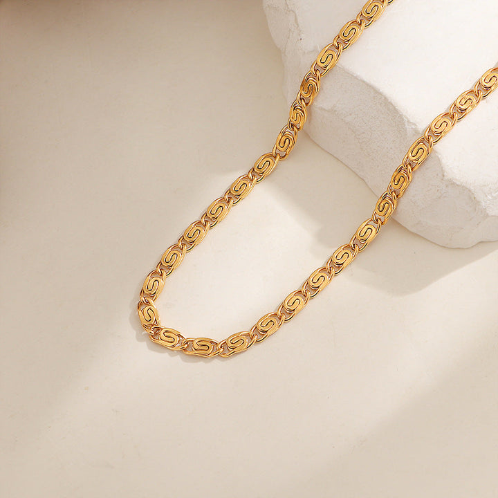 Nusa Woven Necklace | Gold