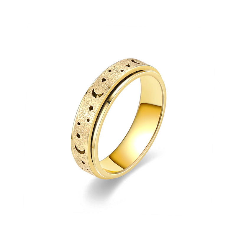 Atlas Nachtlucht Ring | Wit Goud