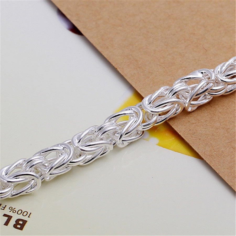 Maximus Royal Weave Armband | Wit Goud