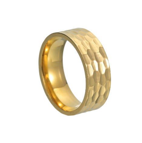 Beaten Band Ring | Gold