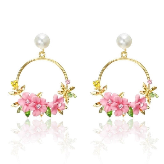 Sweet flower earrings