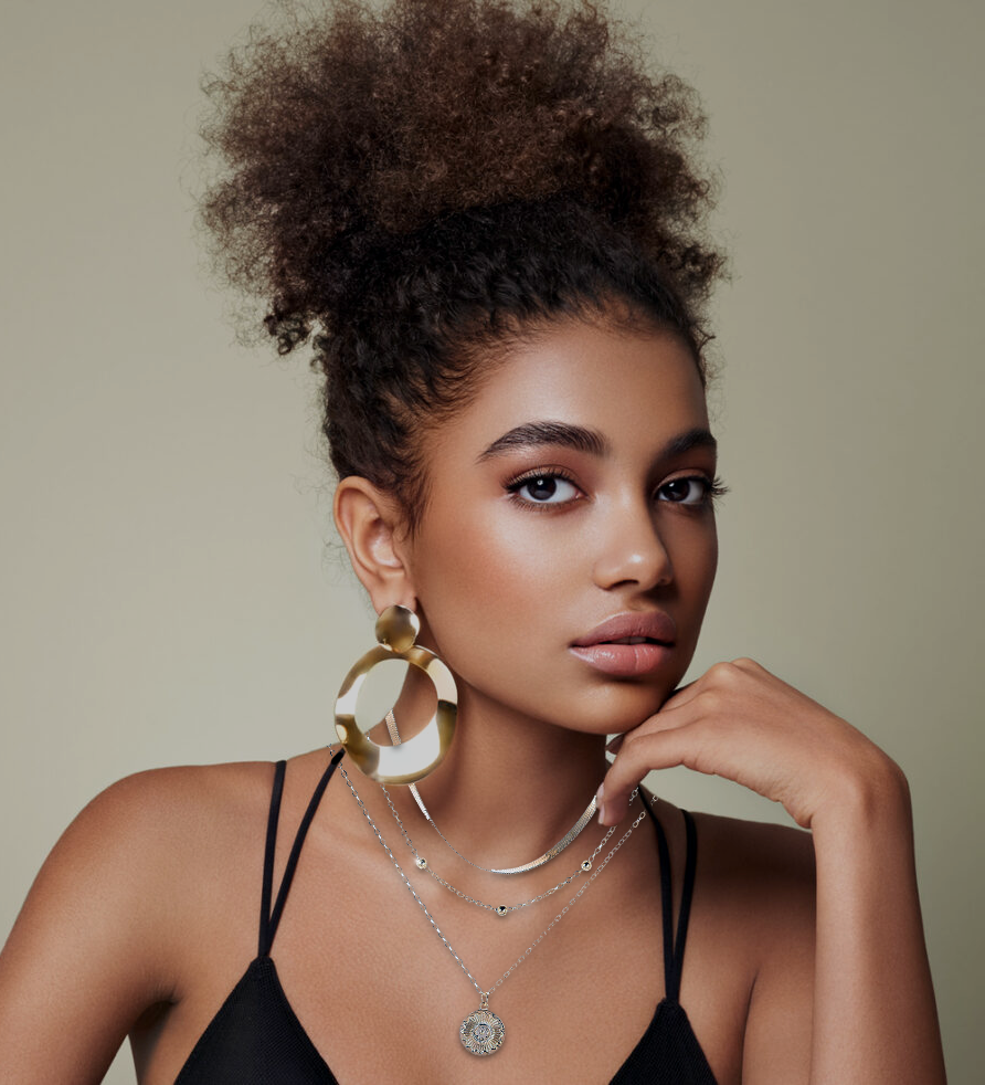Three-Piece Sterling Silver Necklace Set
