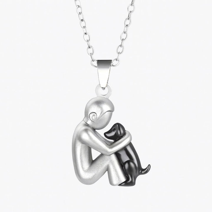 Embracing Animal Necklace