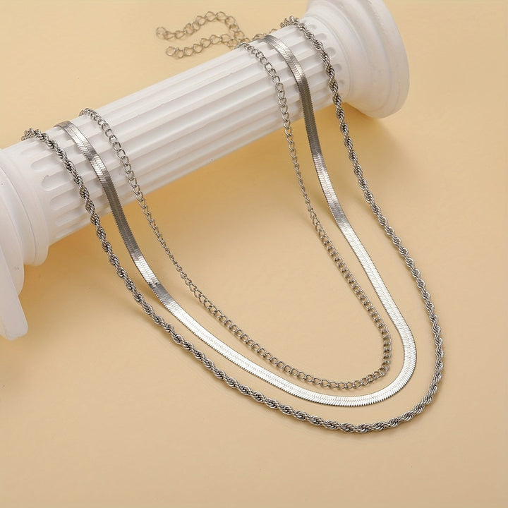 Elegant Double Gold Necklace
