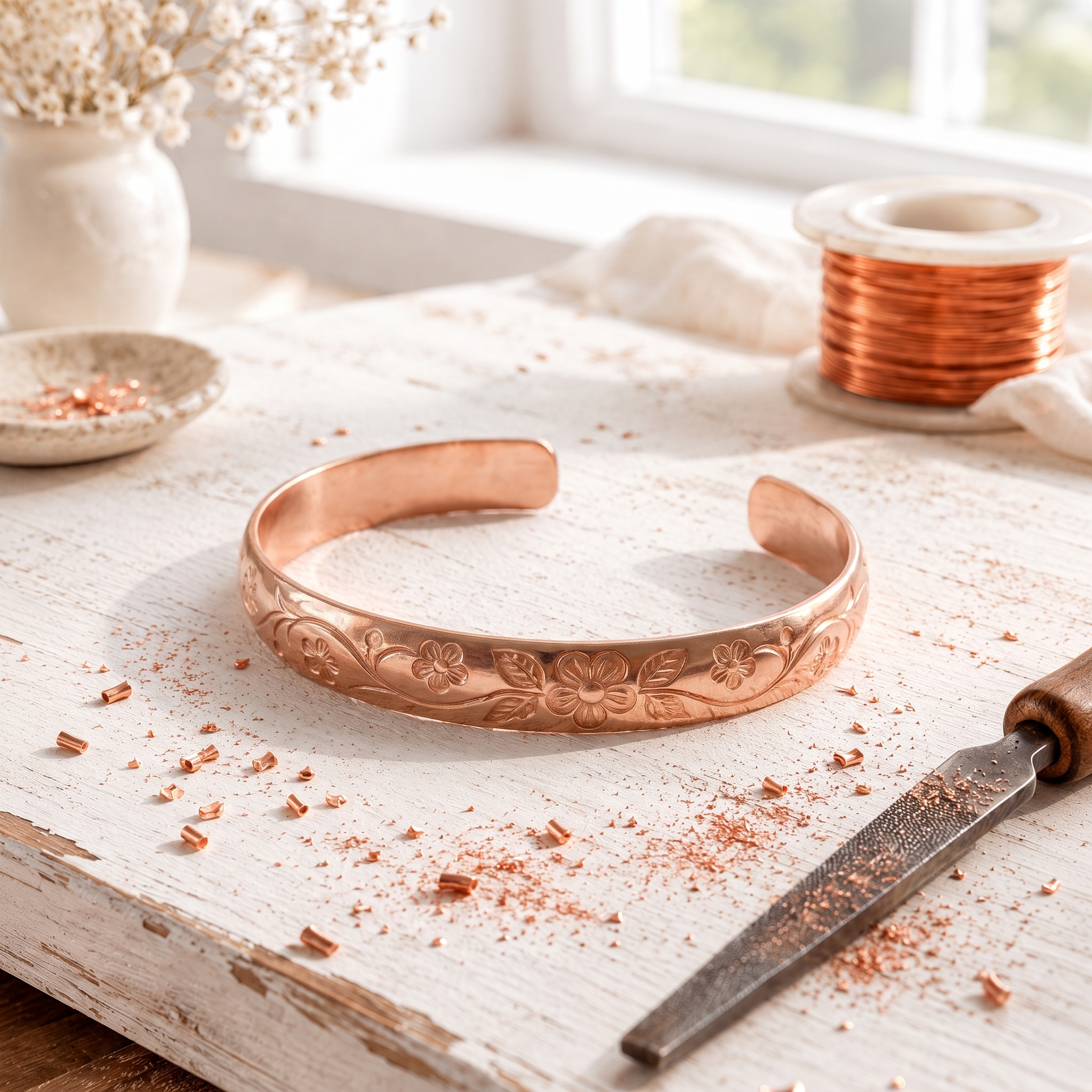 Garland Copper Bracelet