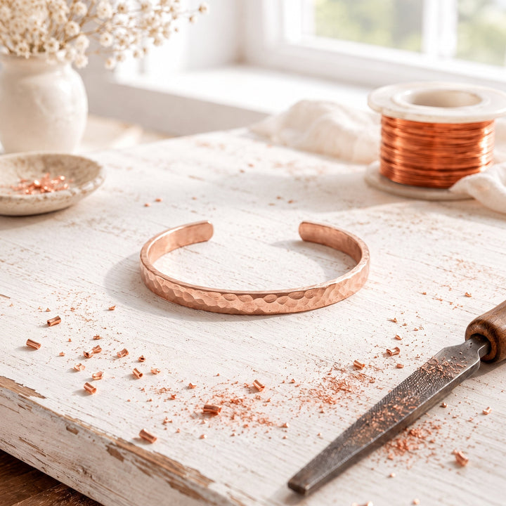 Shore Copper Anklet