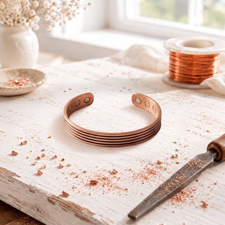 Stria Copper Bracelet