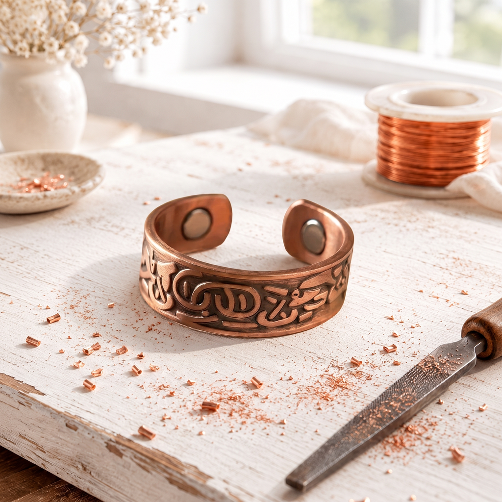 Glyph Copper Ring