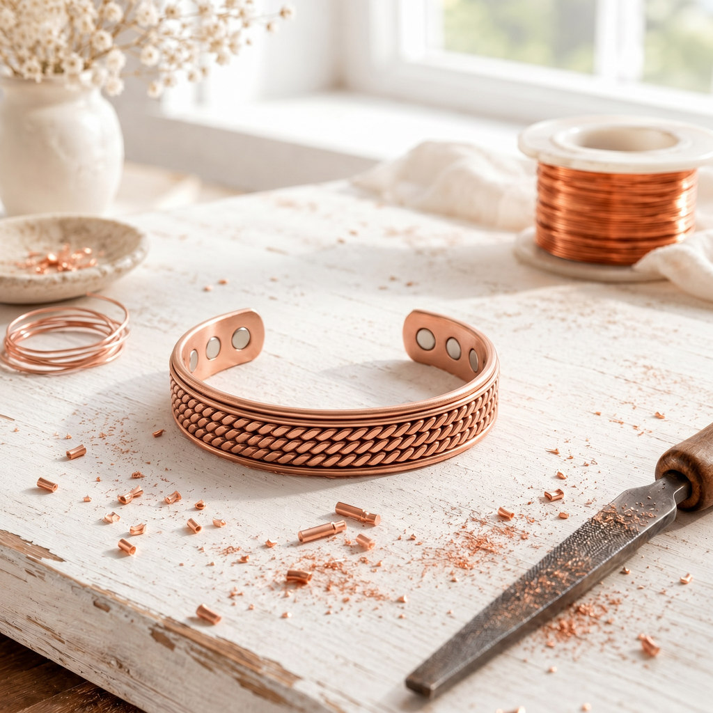 Chaff Copper Bracelet