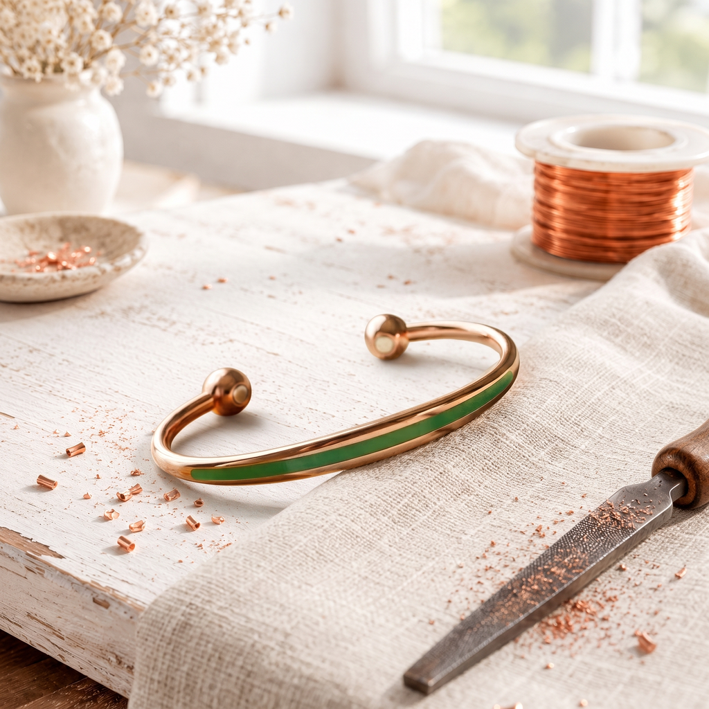 Patina Copper Bracelet