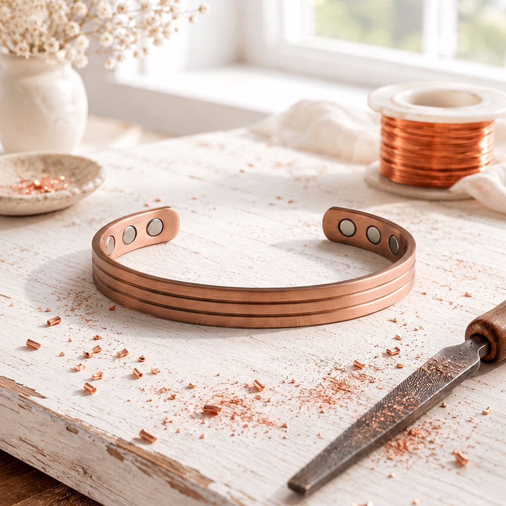 Furrow Koperen Armband
