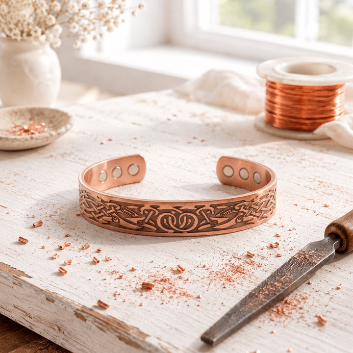Knotwork Copper Bracelet