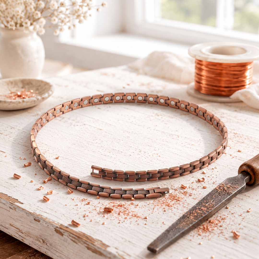Cobble Copper Necklace
