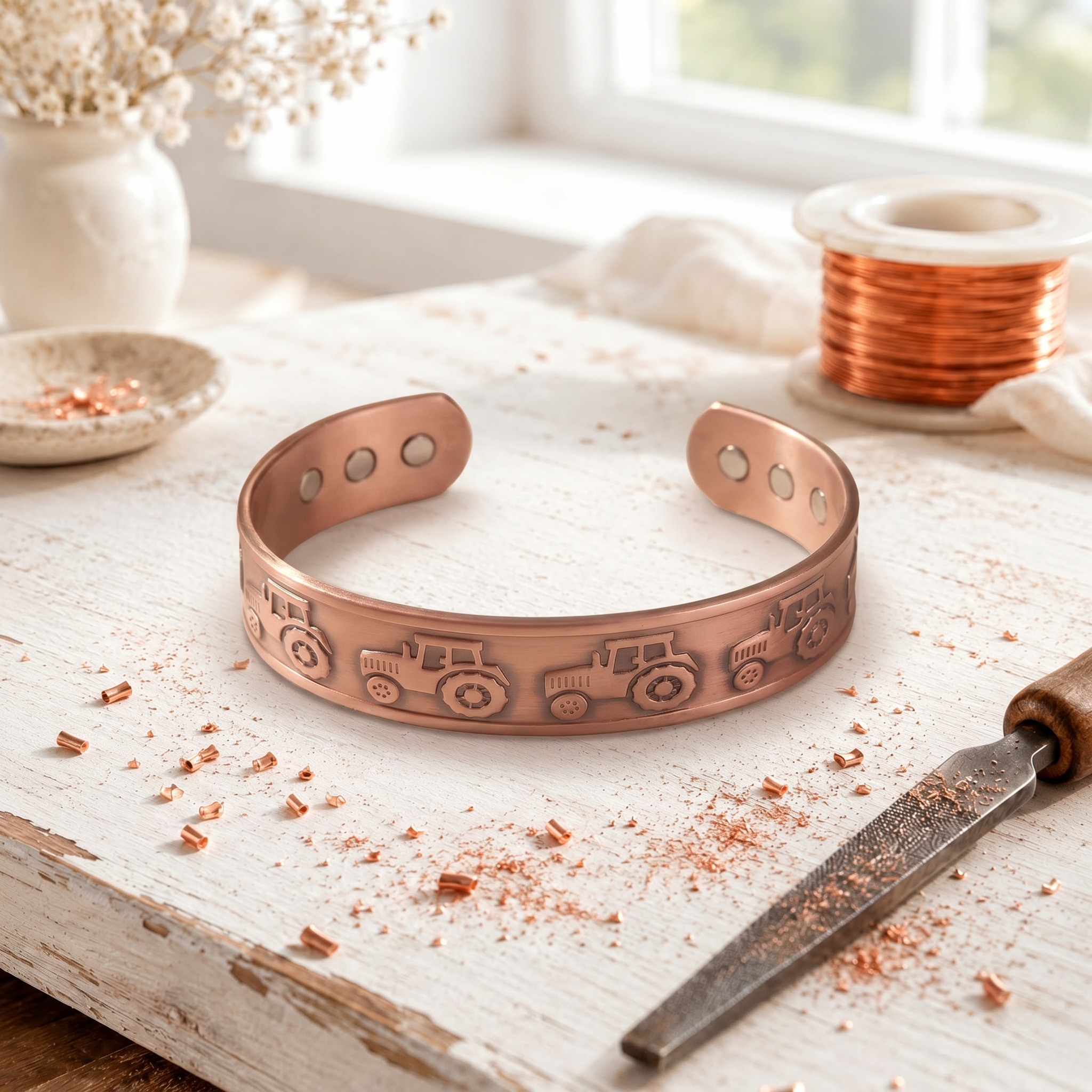 Tillage Copper Bracelet