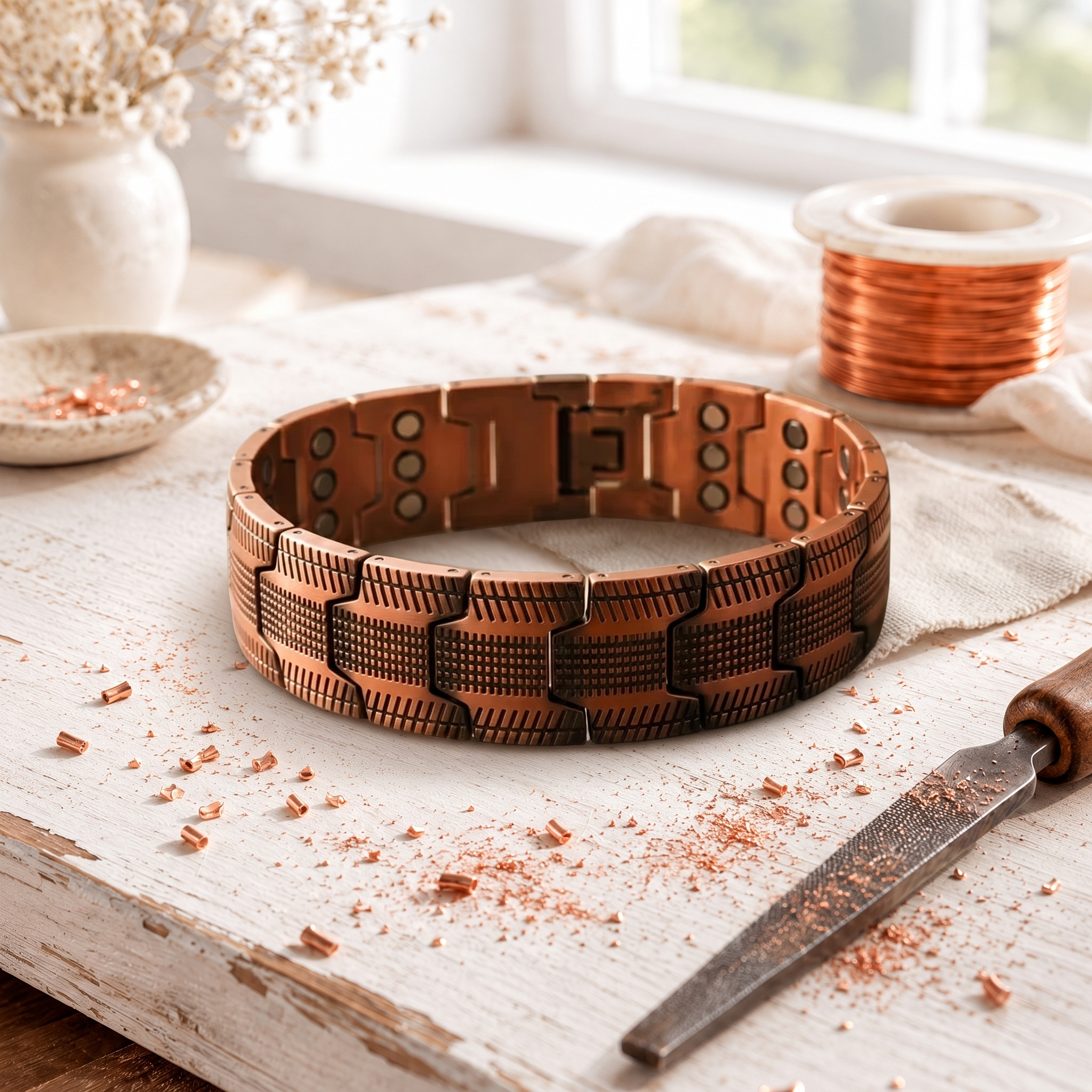 Arrowhead Copper Bracelet