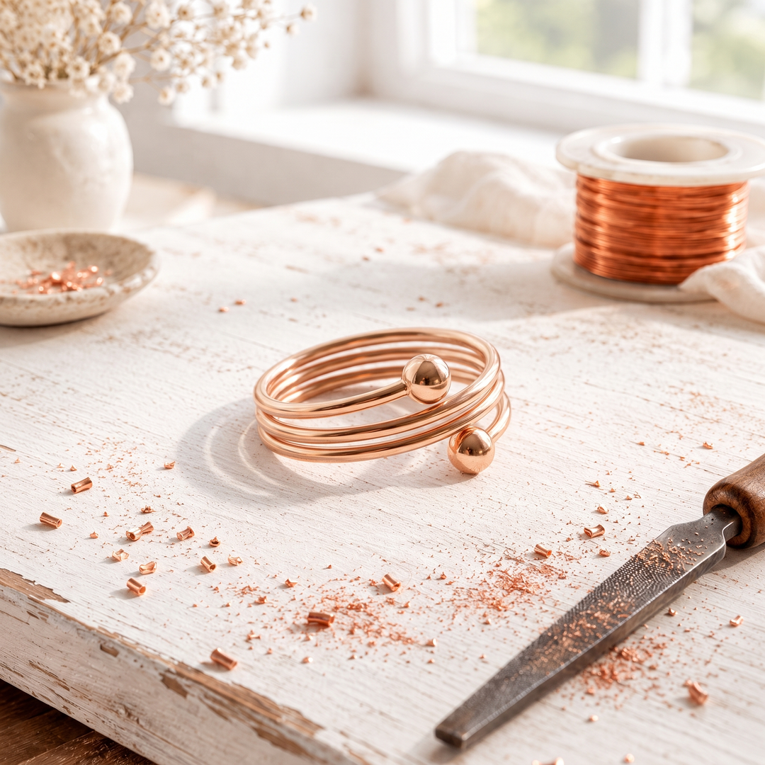 Orbit Copper Ring