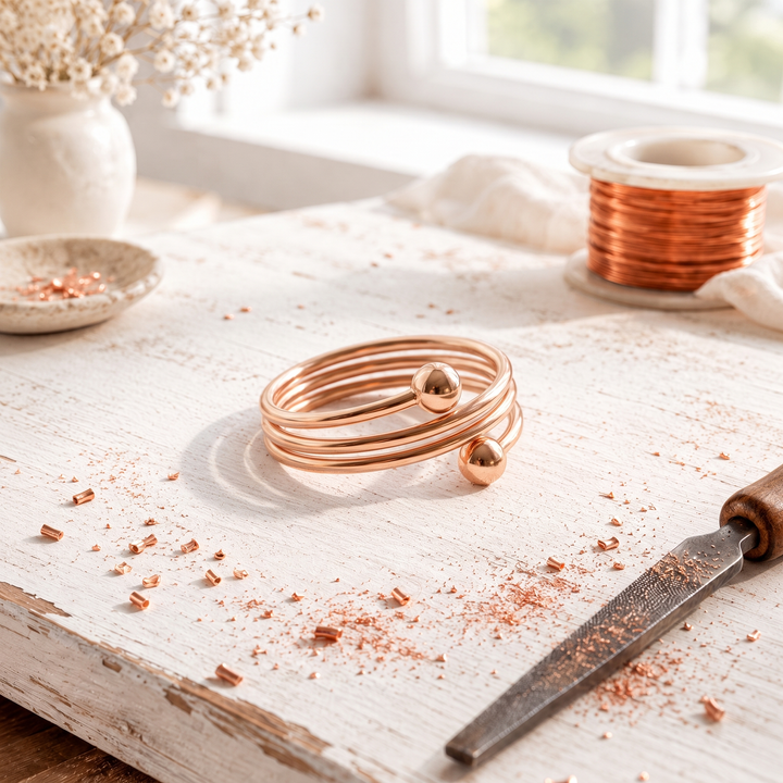 Orbit Copper Ring