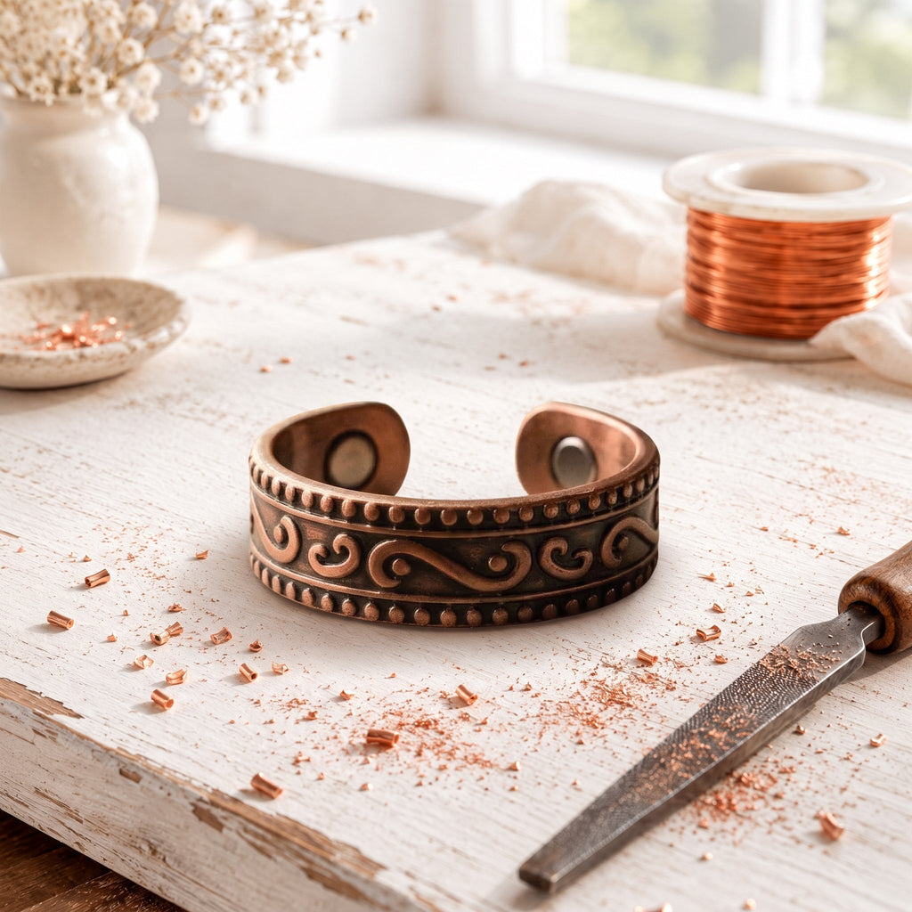 Tentacle Copper Ring