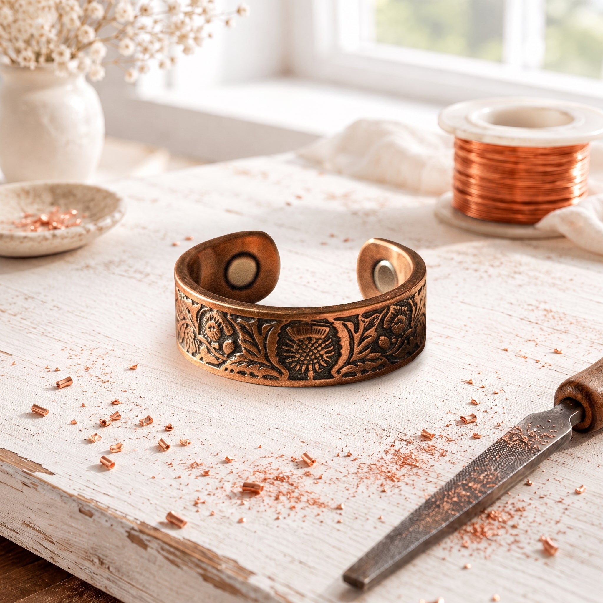 Gold Copper Ring