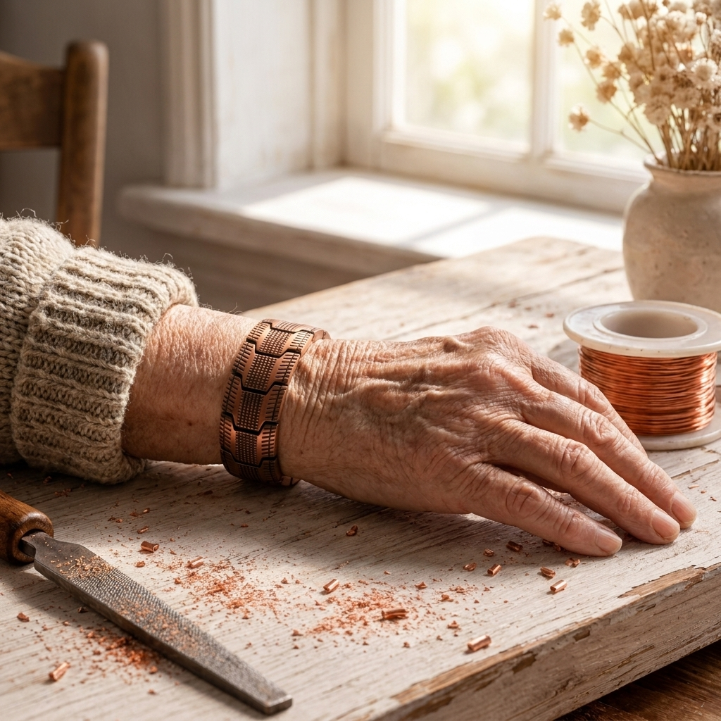 Arrowhead Copper Bracelet